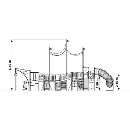 Children's playground element 'MBG-377/P1173'