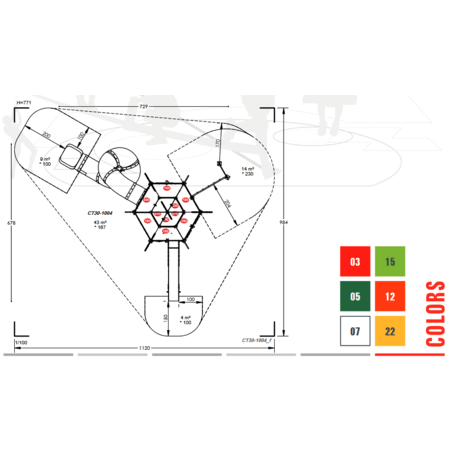 Children's playground element 'MBG-1029/CCT 30-1004-99'