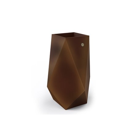 Metalinis lauko vazonas, gėlinė 'Premium / 59,4x42xH/80,8cm / BS-301'