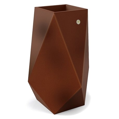 Metalinis lauko vazonas, gėlinė 'Premium / 59,4x42xH/80,8cm / BS-301'