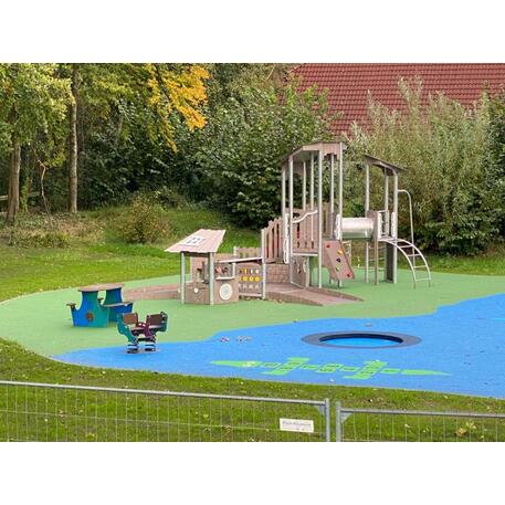 Žaidimų stalas su suolais vaikų aikštelėms 'MO_TA-7002-99'