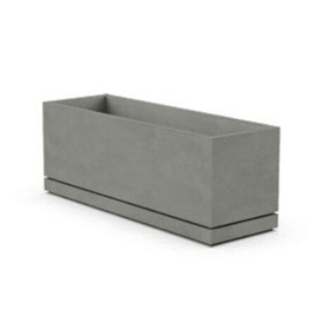 Betoninis lauko vazonas, gėlinė 'Regular / 119x39xH/45cm / BS-184'