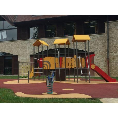 Spyruokliukas vaikų žaidimų aikštelėms 'Motociklas MBG-1003/RE 211-02'