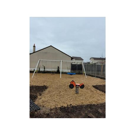 Spyruokliukas vaikų žaidimų aikštelėms 'Motociklas MBG-1003/RE 211-02'