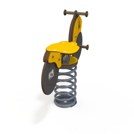 Spyruokliukas vaikų žaidimų aikštelėms 'Motociklas MBG-1003/RE 211-02'