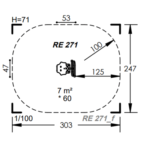 Spyruokliukas vaikų žaidimų aikštelėms 'MBG-1059_RE 271-14'