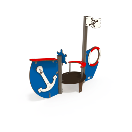  Vaikų žaidimo aikštelės kompleksas, kolekcija 'Piratų laivas / MBG-1167_CI 03-1001-T01'