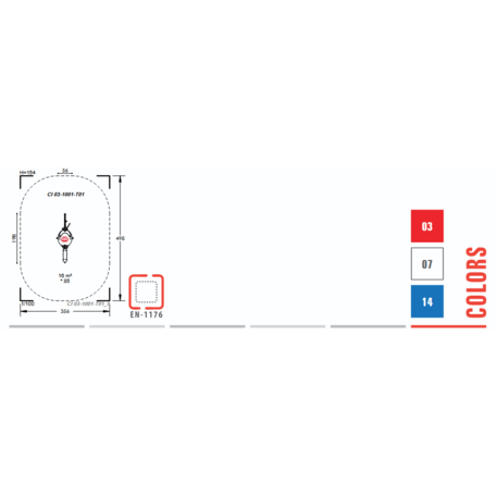  Vaikų žaidimo aikštelės kompleksas, kolekcija 'Piratų laivas / MBG-1167_CI 03-1001-T01'