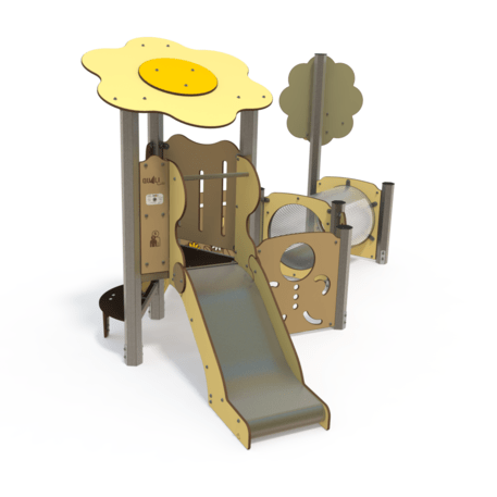 Vaikų žaidimų aikštelių įranga Baby linija – mažiesiems 'MBG-2054_BA 06-1018-T03'