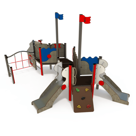  Vaikų žaidimo aikštelės kompleksas, kolekcija 'Piratų laivas / MBG-1182_CI 06-2002-Q99'