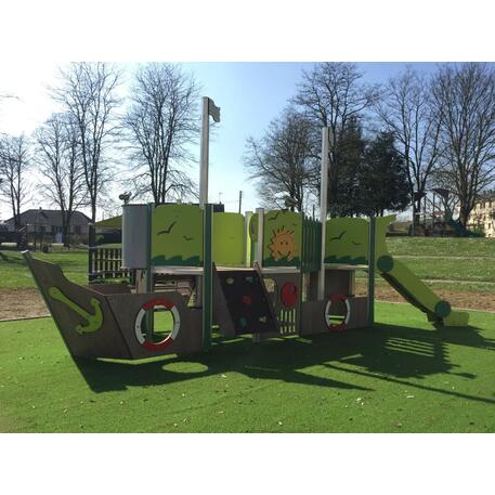  Vaikų žaidimo aikštelės kompleksas, kolekcija 'Piratų laivas / MBG-1192_CI 09-2005-Q99'