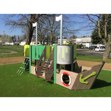  Vaikų žaidimo aikštelės kompleksas, kolekcija 'Piratų laivas / MBG-1192_CI 09-2005-Q99'