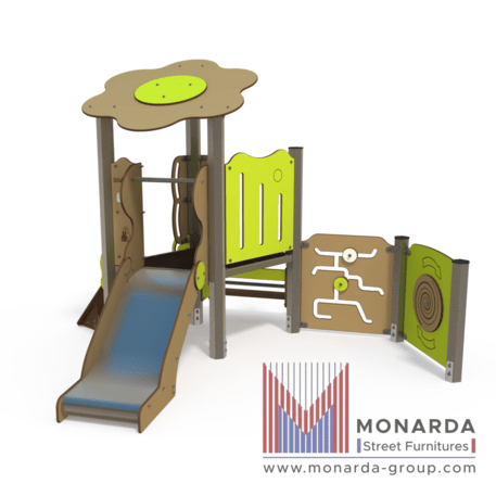 Vaikų žaidimų aikštelių įranga Baby linija – mažiesiems 'MBG-2066_BA 06-1027-T02'