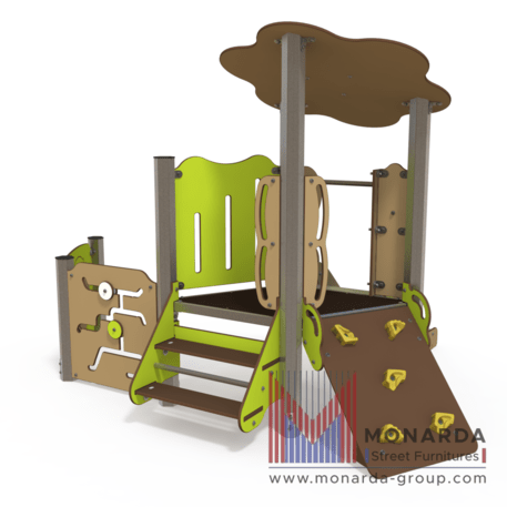 Vaikų žaidimų aikštelių įranga Baby linija – mažiesiems 'MBG-2066_BA 06-1027-T02'