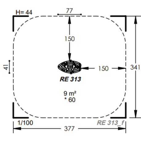 Spyruokliukas vaikų žaidimų aikštelėms 'MBG-1107_RE 313-03'