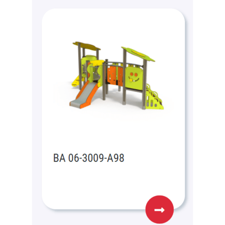 Vaikų žaidimų aikštelių įranga Baby linija – mažiesiems 'MBG-2132_BA 06-3009-A99'