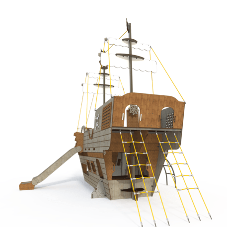  Vaikų žaidimo aikštelės kompleksas, kolekcija 'Piratų laivas / MBG-1227_CI 15-1005-T01'