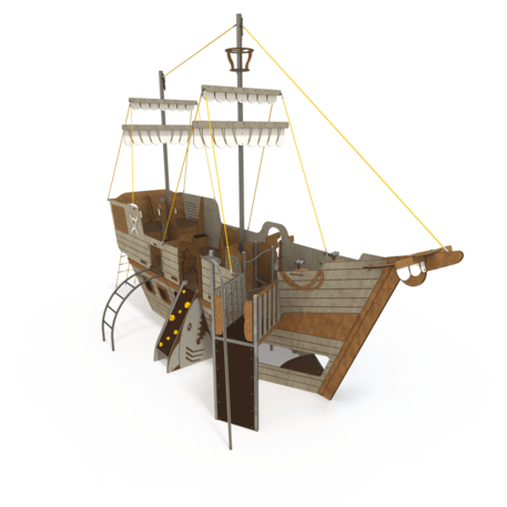  Vaikų žaidimo aikštelės kompleksas, kolekcija 'Piratų laivas / MBG-1227_CI 15-1005-T01'