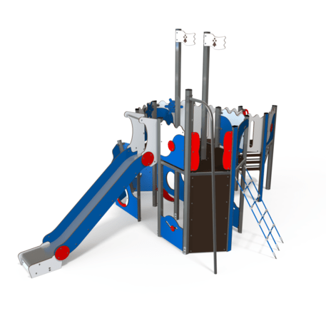  Vaikų žaidimo aikštelės kompleksas, kolekcija 'Piratų laivas / MBG-1237_CI 15-2001-B14'