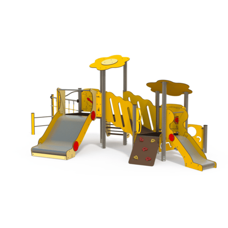 Žaidimų aikštelių kompleksas vaikams nuo 2 metų amžiaus – kolekcija 'MBG-2250_MI 09-2052-A02'
