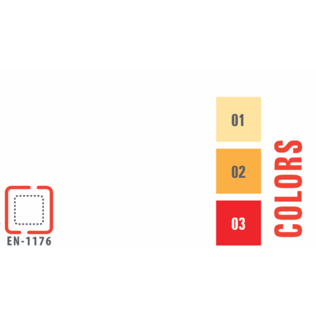 Žaidimų aikštelių kompleksas vaikams nuo 2 metų amžiaus – kolekcija 'MBG-2250_MI 09-2052-A02'