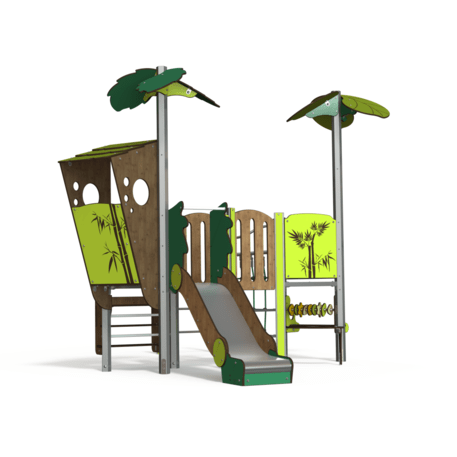 Žaidimų aikštelių kompleksas vaikams nuo 2 metų amžiaus – kolekcija 'MBG-2253_MI 09-2056-P15'