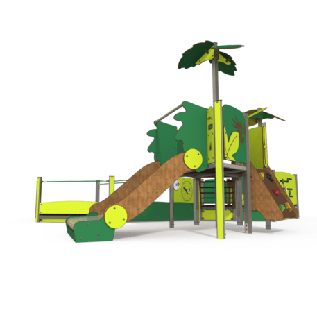 Žaidimų aikštelių kompleksas vaikams nuo 2 metų amžiaus – kolekcija 'MBG-2255_MI 09-2059-P15'