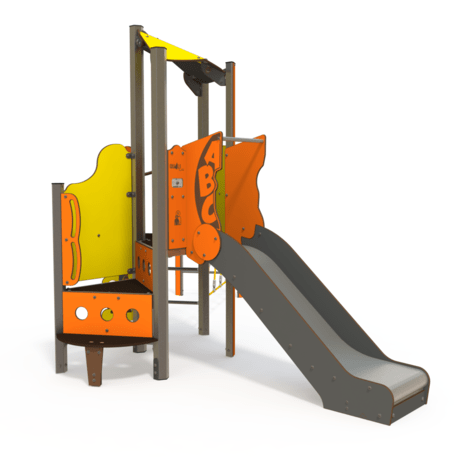 Žaidimų aikštelių kompleksas vaikams nuo 2 metų amžiaus – kolekcija 'MINI / MBG-2162_MI 09-1011-N22'