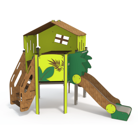 Žaidimų aikštelių kompleksas vaikams nuo 2 metų amžiaus – kolekcija 'MINI / MBG-2172_MI 09-1015-P15'