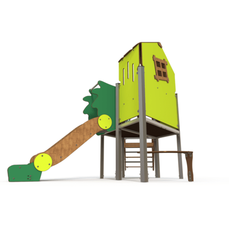Žaidimų aikštelių kompleksas vaikams nuo 2 metų amžiaus – kolekcija 'MINI / MBG-2172_MI 09-1015-P15'