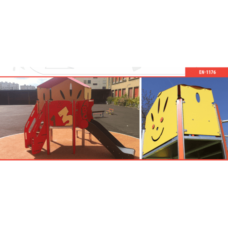 Žaidimų aikštelių kompleksas vaikams nuo 2 metų amžiaus – kolekcija 'MINI / MBG-2172_MI 09-1015-P15'