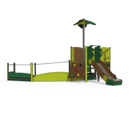 Žaidimų aikštelių kompleksas vaikams nuo 2 metų amžiaus – kolekcija 'MINI / MBG-2182_MI 09-1031-P15'