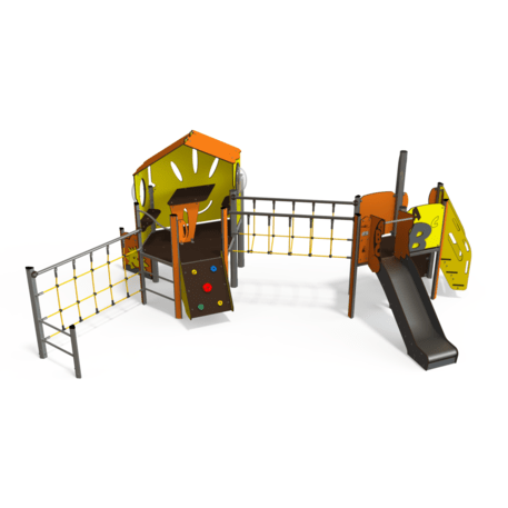 Žaidimų aikštelių kompleksas vaikams nuo 2 metų amžiaus – kolekcija 'MINI / MBG-2270_MI 09-2068-N22'