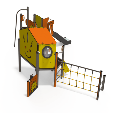 Žaidimų aikštelių kompleksas vaikams nuo 2 metų amžiaus – kolekcija 'MINI / MBG-2270_MI 09-2068-N22'