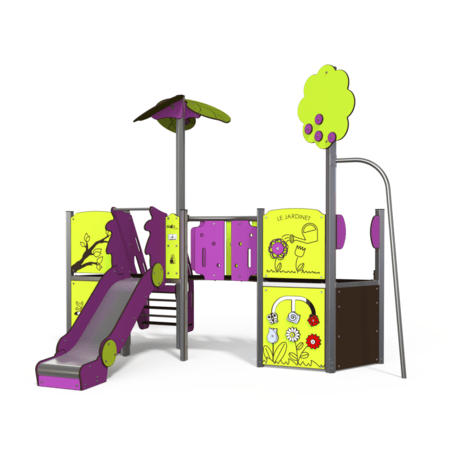 Žaidimų aikštelių kompleksas vaikams nuo 2 metų amžiaus – kolekcija 'MINI / MBG-2285_MI 09-2080-T01'