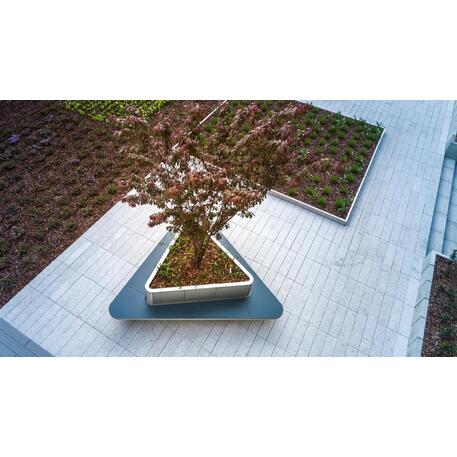 Corten plieno vejos atitvėrimo bortelis, 2 mm storio, aukštis 350 mm 'Premium / STF/20-23-01_01/MDL'