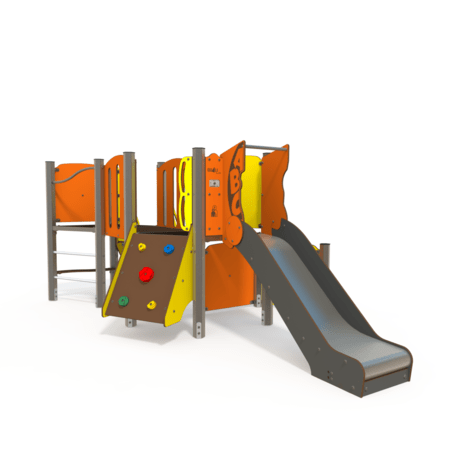 Žaidimų aikštelių kompleksas vaikams nuo 2 metų amžiaus – kolekcija 'MINI / MBG-2288_MI 09-2082-N22'