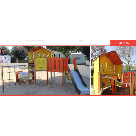 Žaidimų aikštelių kompleksas vaikams nuo 2 metų amžiaus – kolekcija 'MINI / MBG-2234_MI 09-2025-P15'