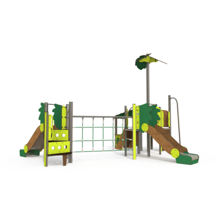 Žaidimų aikštelių kompleksas vaikams nuo 2 metų amžiaus – kolekcija 'MINI / MBG-2329_MI 09-3016-T01'