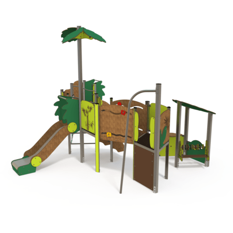 Žaidimų aikštelių kompleksas vaikams nuo 2 metų amžiaus – kolekcija 'MINI / MBG-2329_MI 09-3016-T01'