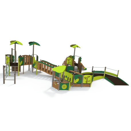 Žaidimų aikštelių kompleksas vaikams nuo 2 metų amžiaus – kolekcija 'MINI / MBG-2339_MI 09-4001-N99'