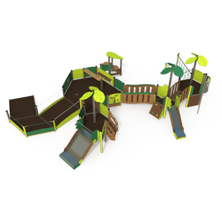 Žaidimų aikštelių kompleksas vaikams nuo 2 metų amžiaus – kolekcija 'MINI / MBG-2339_MI 09-4001-N99'