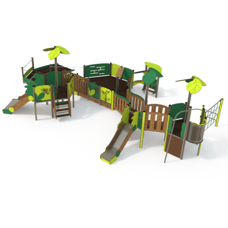 Žaidimų aikštelių kompleksas vaikams nuo 2 metų amžiaus – kolekcija 'MINI / MBG-2339_MI 09-4001-N99'