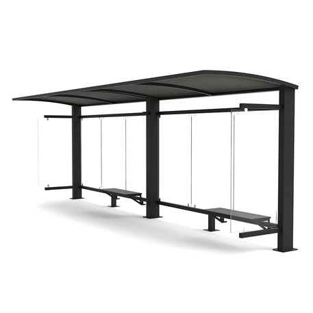 Autobusų stotelės stoginė, paviljonas 'MBG_5006 / Nazaro 04'