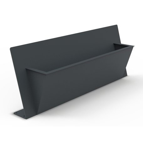 Metalinis lauko vazonas (gėlinė) 'Planter URB / 200x40xH/75cm'