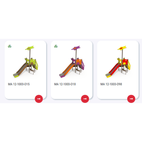 Žaidimų aikštelių kompleksas vaikams nuo 2 iki 10 metų amžiaus – kolekcija 'MAXI / MBG-2347_MA 12-1003-O99'