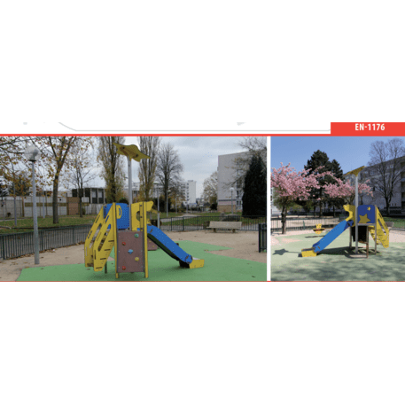 Žaidimų aikštelių kompleksas vaikams nuo 2 iki 10 metų amžiaus – kolekcija 'MAXI / MBG-2347_MA 12-1003-O99'