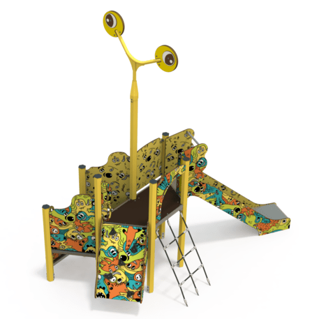 Žaidimų aikštelių kompleksas vaikams nuo 2 iki 10 metų amžiaus – kolekcija 'MAXI / MBG-2356_MA 12-1011-AB22'