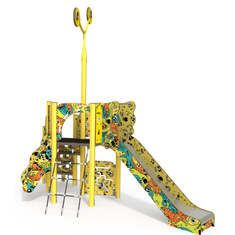 Žaidimų aikštelių kompleksas vaikams nuo 2 iki 10 metų amžiaus – kolekcija 'MAXI / MBG-2356_MA 12-1011-AB22'