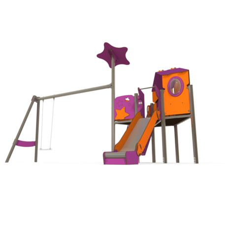 Žaidimų aikštelių kompleksas vaikams nuo 2 iki 10 metų amžiaus – kolekcija 'MAXI / MBG-2366_MA 12-1022-O18'